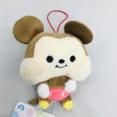 かわいい耳付きぬいぐるみマスコット