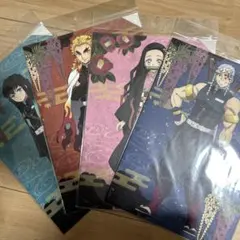 鬼滅の刃 和紙クリアファイル 4枚セット