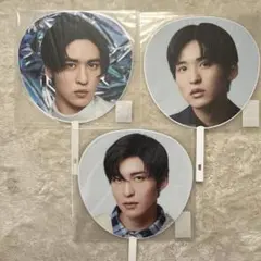 Snow Man 目黒蓮 うちわ3本セット