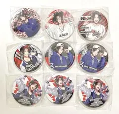 【匿名配送】ヒプノシスマイク★山田二郎★缶バッジ★9点セット