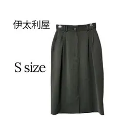 伊太利屋 日本製 ウールスカート 膝丈 GK9 Sサイズのサムネイル
