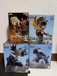 僕のヒーローアカデミア フィギュア 4種セット