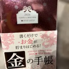 2026 SCHEDULE & MONEY BOOK PINK-GOLD ❣️