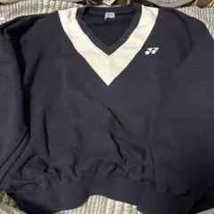 ヨネックス ネイビー Vネック スウェット