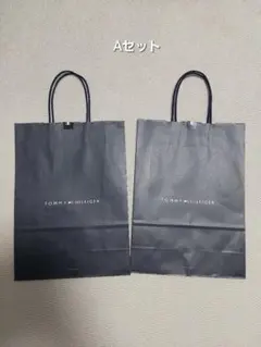TOMMY HILFIGER ショップ袋 2枚セットA