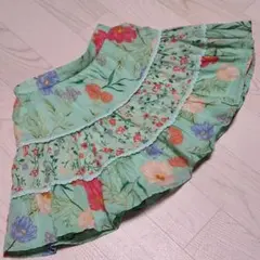 ケイトスペード 花柄フリルスカート 100㎝のサムネイル