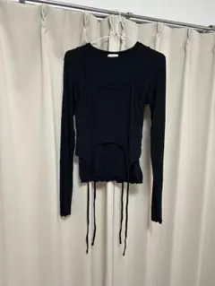 LOWRYS FARM レイヤード キャミソール 長袖トップス
