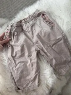 ベージュ 長ズボン 90cm ウエストゴム