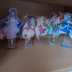 東方Projectアクリルスタンド 5体セット