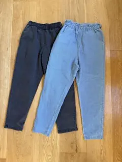 ウエストゴムデニムパンツ セット 140cm