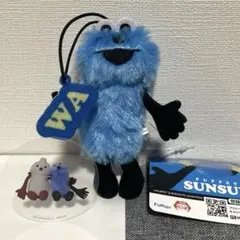 パペットスンスン マスコットWA スシローコラボ、クリアピック 2点セット