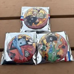 ワンピース　上海　缶バッジ　サンジ ブルック ジンベエ