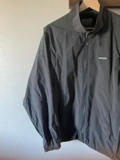 BEAMS 2WAY ナイロンジャケット　ベスト（撥水加工）チャコールグレー