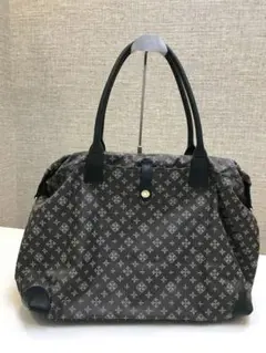 ラシット　グレー モノグラム バッグ　I.2091