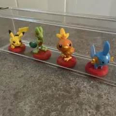 チョコエッグポケットモンスター旅立ちの3匹【フィギュア4体セット】