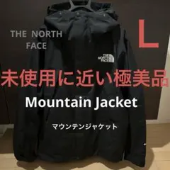 未使用に近い極美品‼️ノースフェイスマウンテンジャケット人気ブラックＬサイズ
