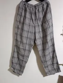 akoloniコロニーチェックパンツ