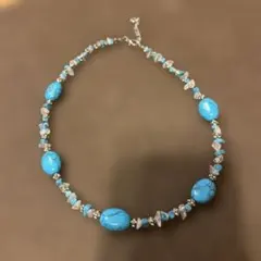ターコイズブルー ネックレス