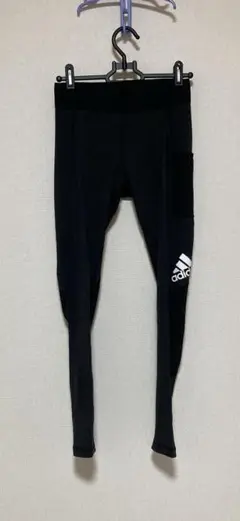 adidas スパッツ　黒　L ①
