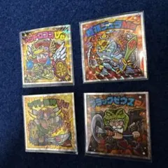 ビックリマンシールヘッドだらけのビックリマン　東日本限定シークレット4枚セット。