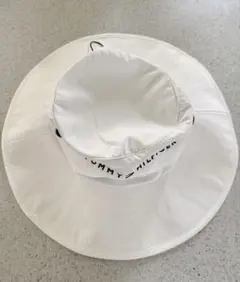 TOMMY HILFIGER ホワイト バケットハット