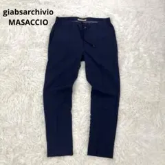 【美品】ジャブスアルキヴィオ・スラックス・シャカヌメ・MASACCIO・50