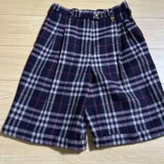 BURBERRY'S バーバリー　ビンテージ　チェック柄　ハーフパンツ　希少