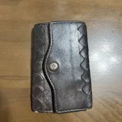 BOTTEGA VENETA ダークブラウン キーケース