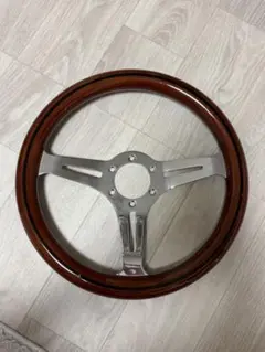 旧車にピッタリ 希少 新品 小径ステアリング 29 パイ ウッド 29cm 旧車