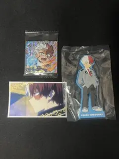 轟焦凍 まとめ売り シール ステッカー ラバースタンド ウエハース