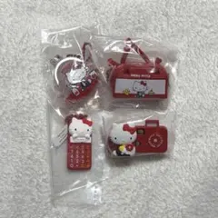 ハローキティ なつかしアイテムミニチュアコレクション/コンプリート4点まとめ