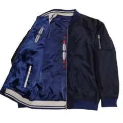 【リバーシブル 美品】リルーム スタジャン MA1 刺繍 チマヨ オルテガ 長袖