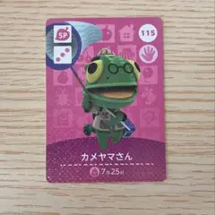 amiiboカード あつ森 SP カメヤマさん