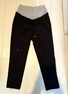 Milk tea マタニティ美人テーパードズボン 黒 Mサイズ