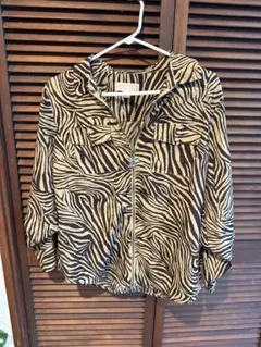MICHAEL MICHAEL KORS ゼブラ柄シャツ Lのサムネイル
