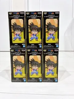 ドラゴンボール ワールドコレクタブルフィギュア-少年期編1- 6個