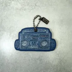 COACH KEITH HARING boombox KEYCHAIN