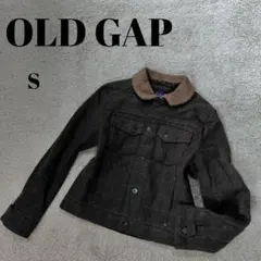 OLD GAP ブラウンジャケット S　Gジャンタイプ