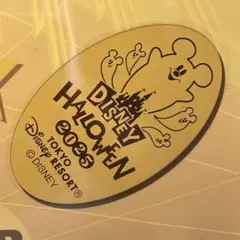 ディズニー　スーベニアメダル　ハロウィン　2025 おばけ