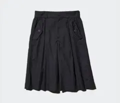 ユニクロ　ユーティリティバミューダショーツ　パンツ黒のサムネイル