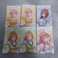 五等分の花嫁 ステッカー 6枚