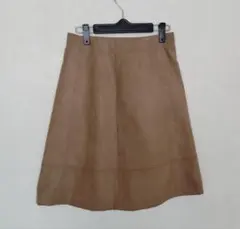 組曲　KUMIKYOKU フレアスカート ブラウン サイズ2