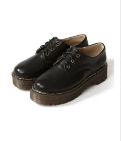 2Way厚底レースアップシューズ[ci81] 23.5サイズ