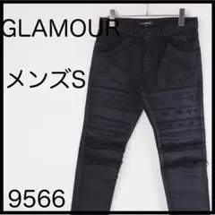 ★美品★GLAMOUR S スキニーパンツ ブラックデニム　ダメージ　細身