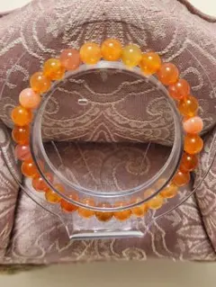 カーネリアン天然石ブレスレット