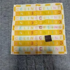 新品CELINE タオルハンカチ イエロー