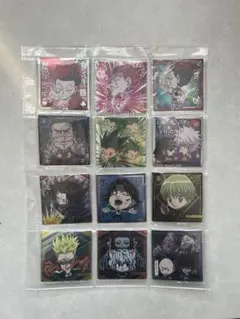 HUNTER×HUNTER ハンターハンター ウエハース シール 12枚セット