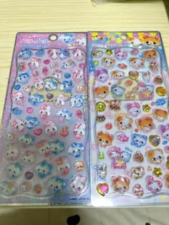 ジュエルプチドロップステッカー まじかるベリーベリー ハムハムCafe