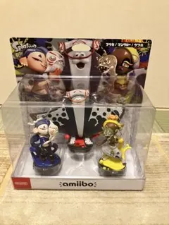M*i様 新品未使用 amiibo すりみ連合セット フウカ ウツホ マンタロー