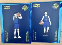 宇都宮ブレックスHoopsPeeps ステッカー　小川選手&田臥選手